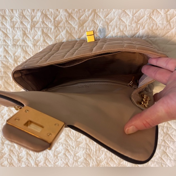 Kate Spade Quilted Shoulder Bag - Milk Tea color - Medium Size. - Picture 11 of 12